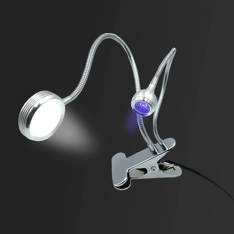 2 v 1, USB 5V LED Lampa Zelený Olej Vytvrdzovania Fialové Svetlo Rýchle Sušenie UV Gél Vytvrdzovania Lampa pre iPhone základnej Dosky, Oprava Nástroje Súpravy