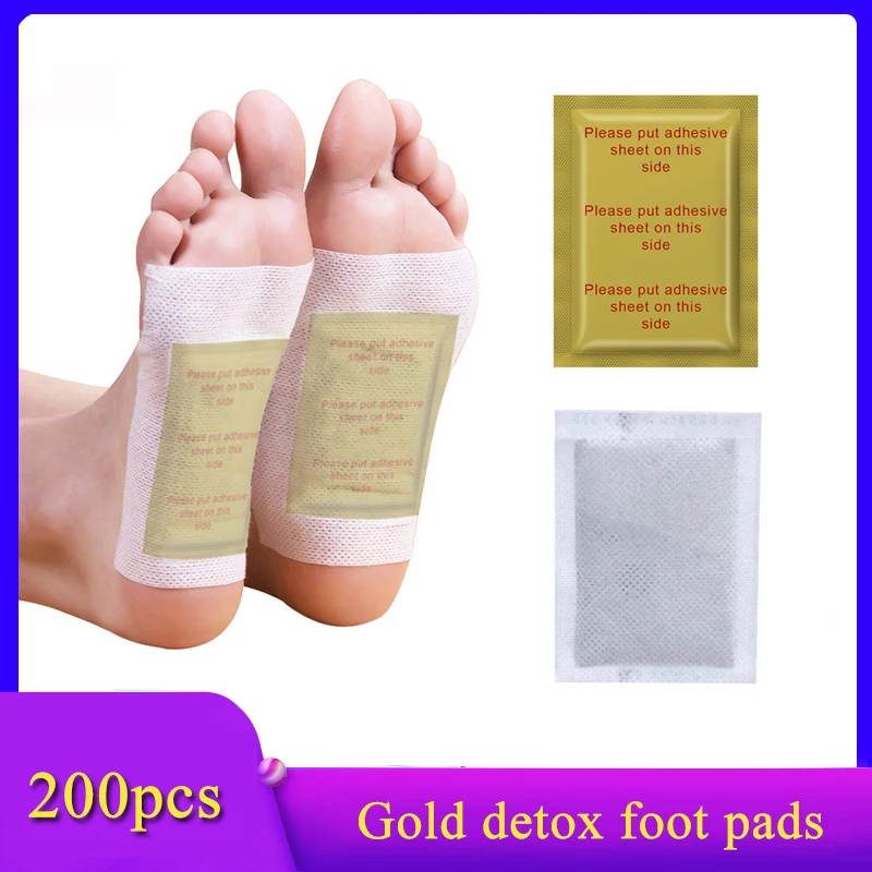 200Pcs=100 patche+100 lepidlá Detox Nohy Patch Anti-Opuch Zázvor Nohy Patch Toxíny Podložky na Starostlivosť o Nohy Nástroj na Zlepšenie Spánku