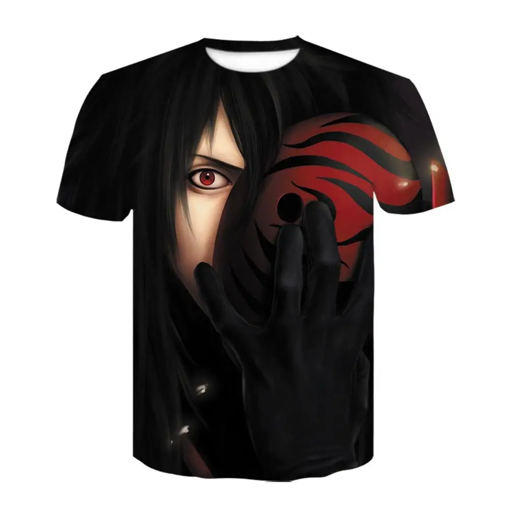 2020 najnovší dizajn má osobnosť 3DT tričko Naruto pánske tričko bežné kolo krku T Japonské anime oblečenie T-shirt XS-6XL