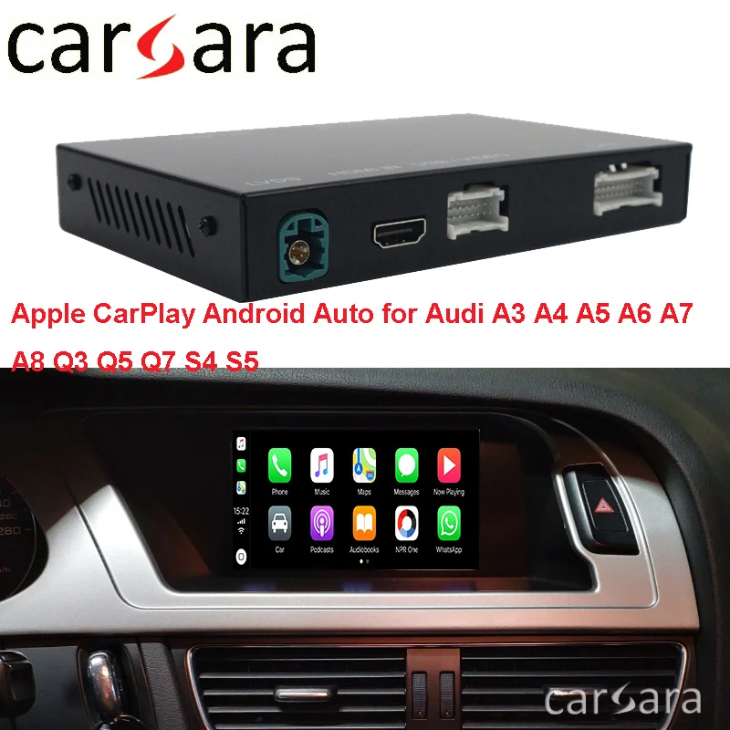 2020, WIFI, Bluetooth CarPlay Androidauto pre Ú D I A3 A4 A5 A6 A7 A8, Q3 Q5 Q7 S4 S5 MMI Systému
