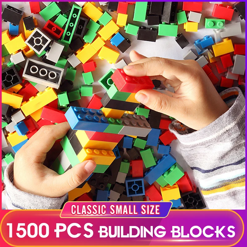 250-1500PCS DIY Klasické Malé Veľkosti Mesta Stavebné Bloky Tvorivé Tehly Väčšinu Model Údaje Vzdelávacie Značky Hračky Pre Deti,