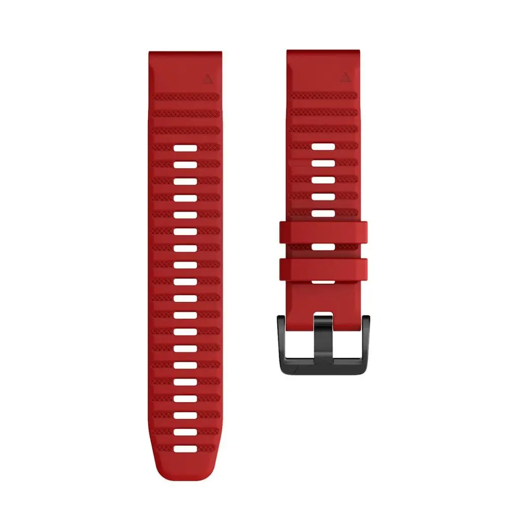 26 22 20 MM Silikónové Rýchle Uvoľnenie Watchband Popruh pre Garmin Fenix 6X 6 6S Pro Sledovať potítka Popruh Pre Fenix 5S 5X Hodinky
