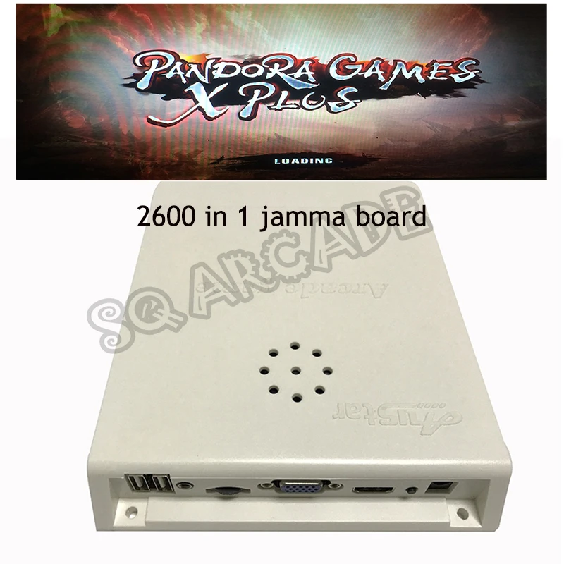 2600 v 1 Jamma Rada Pandora herného Poľa X Konektor Podpora VGA CGA HDMI výstup 2D, 3D Hry PCB Dosky 70P HD