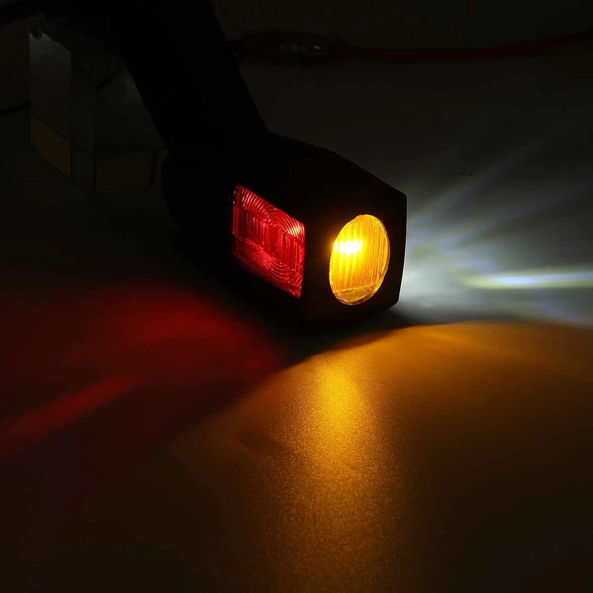 2X 24V Auto LED, Bočné Obrysové Svetlo Zapnite Indikátor Signálu Stop Lampa Trvanlivé Nepremokavé Osnovy prípojné Vozidlo, RV Nákladných Karavany
