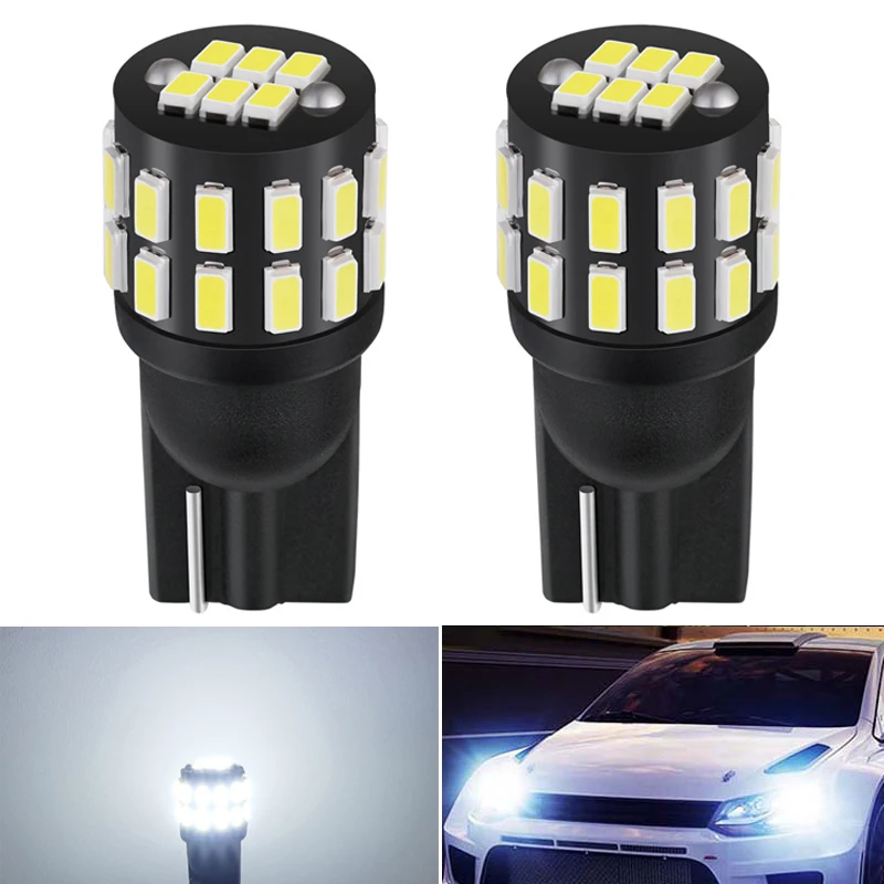 2x T10 W5W LED Žiarovka Auto Odbavenie Parkovacie Svetlá Na Mazda 3 6 CX-5 323 5 2 626 Spoilery MX5 CX 5 GH Cx-7 GG Auto Lampa Biela