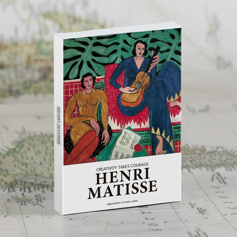 30 Ks/Set Henri Matisse Umenie Maľba Pohľadnicu DIY Pohľadnice Správu Karty Vestník Dekorácie