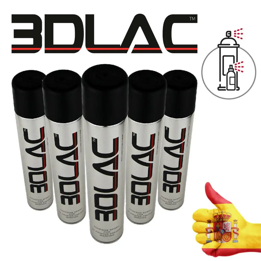 3DLAC stanovenie lak Spray lepidlo tlačiarne tlač 3D dvojité priľnavosť nový Vzorec bez vône vlákna