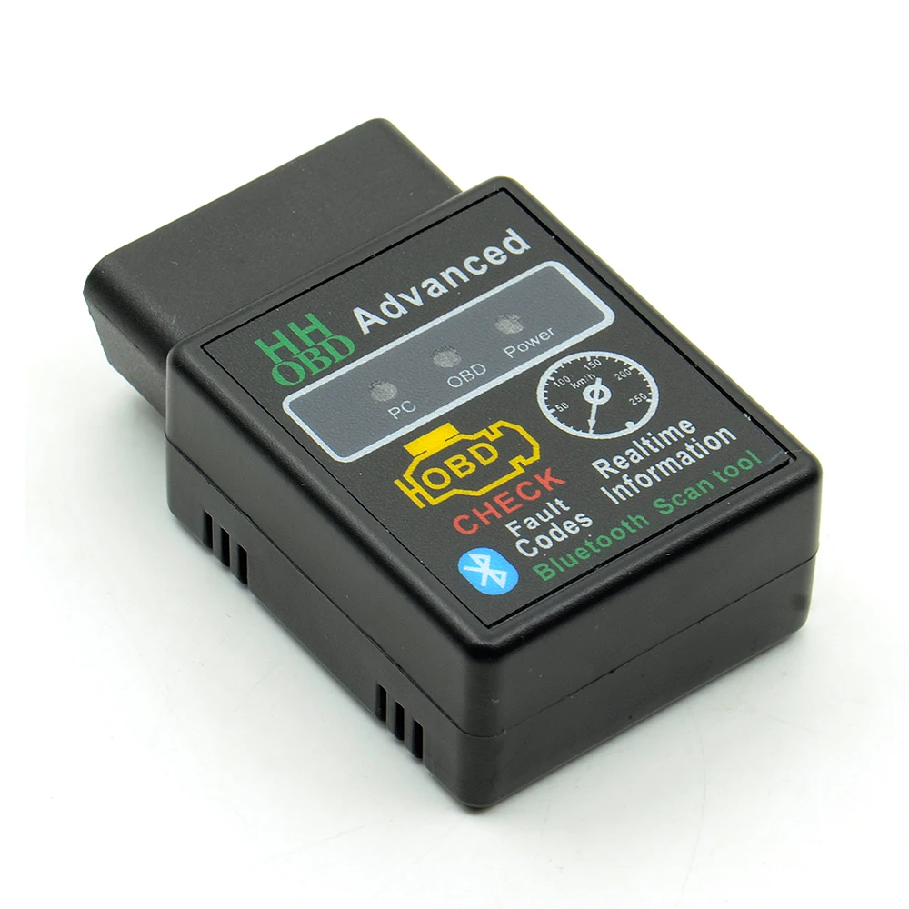 40pcs/veľa HH OBD Rozšírené OBDII OBD2 ELM 327 Mini ELM327 V2.1 Bluetooth Auto Auto Diagnostický Scanner code reader hot predaj