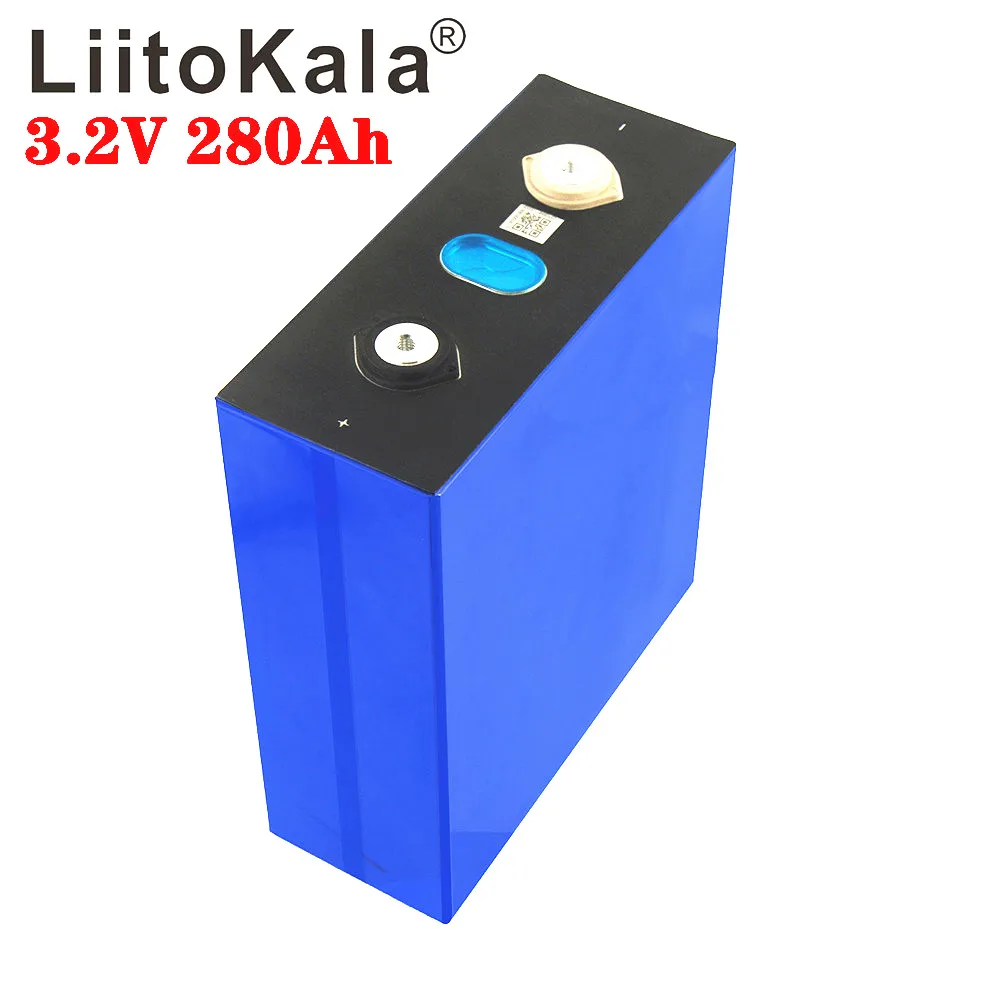 4PCS LiitoKala 3.2 V 280Ah lifepo4 batérie DIY 12V 280AH nabíjateľná batéria pre E-scooter RV Solárny systém na uskladnenie Energie