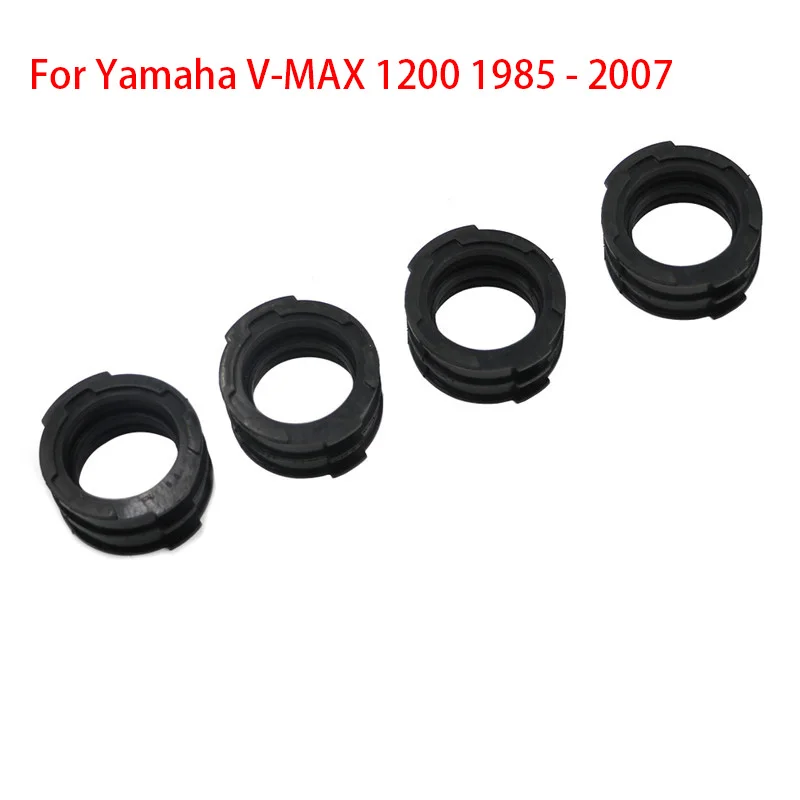 4x Motocykel Karburátoru Carb Potrubiu Nasávania Spoločné Topánky Nastaviť Pre Yamaha VMAX 1200 V-MAX 1200 VMX1200 1985 - 2007 1986