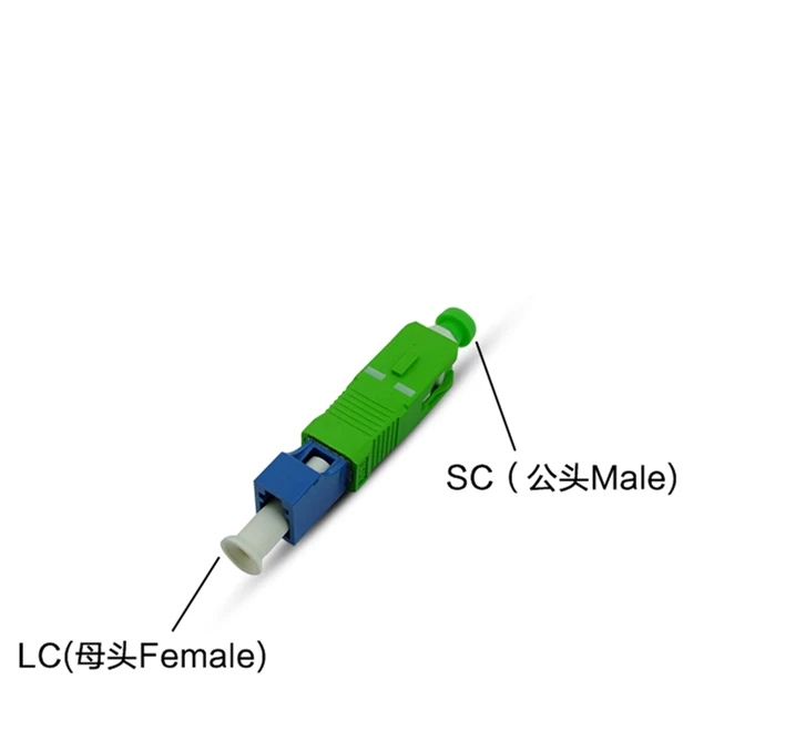5 ks LC-SC hybrid adaptér samíc a samcov VFL použiť SM MM APC optický konektor ftth spojka doprava zadarmo factory ELINK