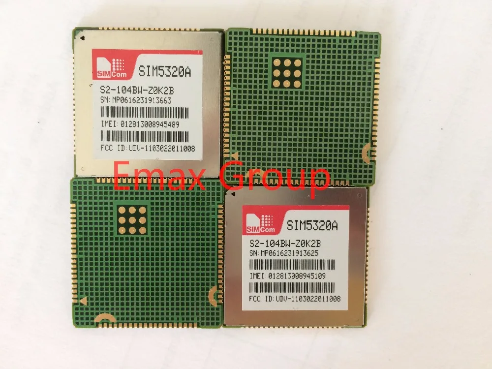5 KS/VEĽA SIMCOM SIM5320A pre USA LCC SMT Typu Dual-Band HSDPA SIEŤACH Quad-Band GSM/GPRS/EDGE zásob