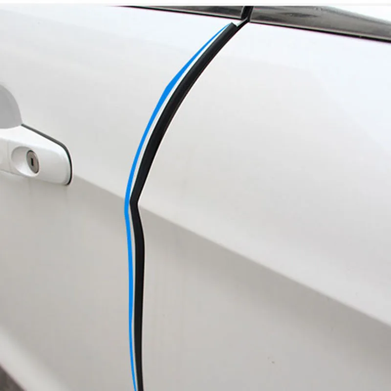 5 m gumy univerzálny dvere okraji stráže orezávanie ochrany pásy pre Toyota Camry Corolla RAV4 Yaris Highlander/Land Cruiser/