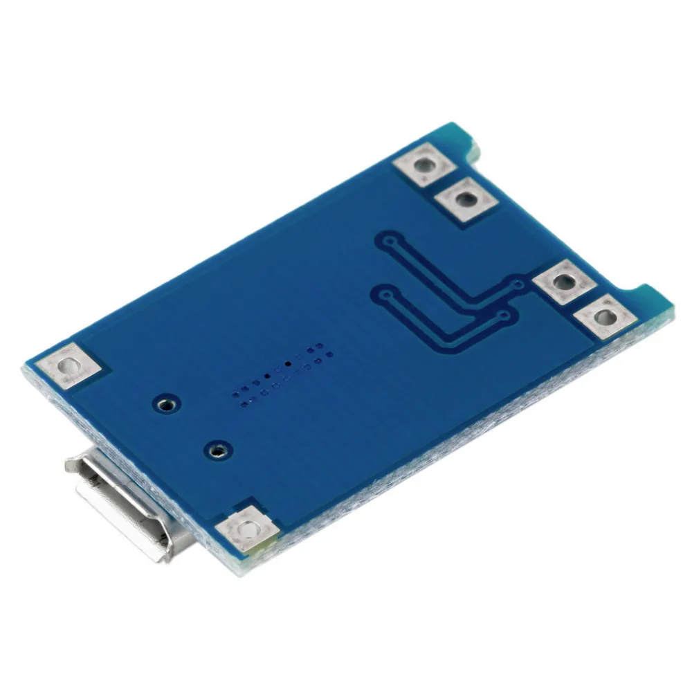 50pcs Inteligentná Elektronika Micro USB 5V 1A 18650 Li Nabíjania Batérie Dosky S Ochranou Nabíjačky Modul pre Arduino Diy Kit