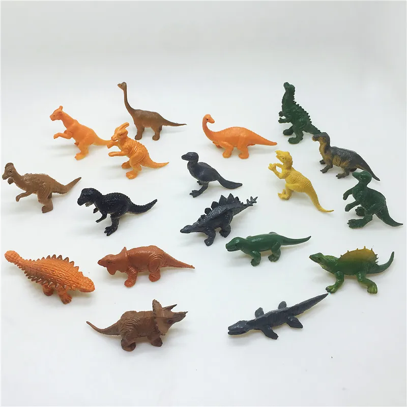 50pcs/veľa Mini Zvierat, Dinosaurov Simulácia Hračka Jurský Hrať Dinosaura Model Akčné Figúrky Klasické Antické Zbierky Pre deti