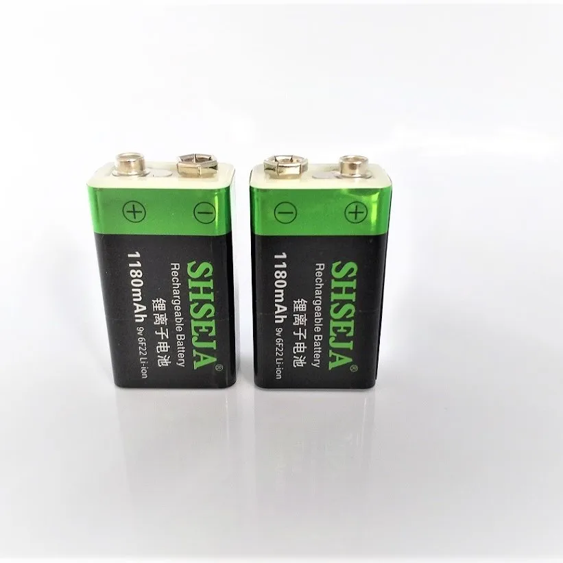 6pcs/veľa 9V 1180mAh lítium-iónová batéria 6F22 USB nabíjateľné batérie detektor hračka nabíjateľná batéria doprava zadarmo