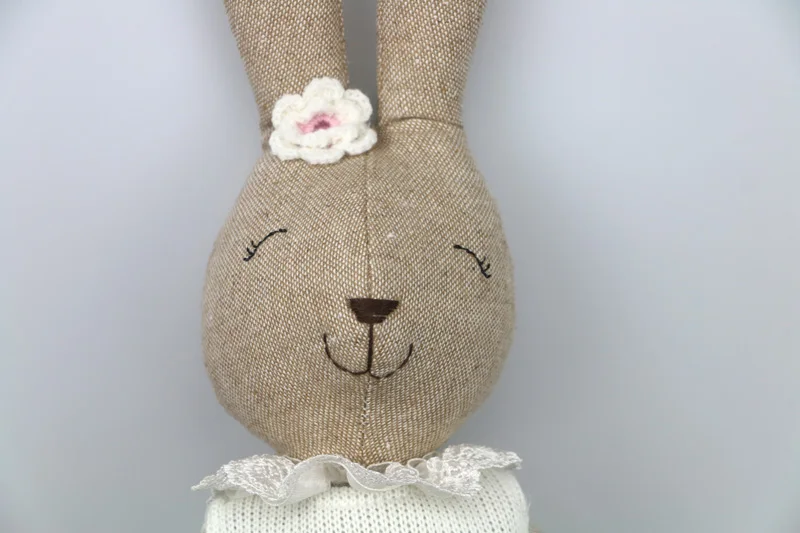 70 cm Roztomilý králik oblečenie pre bábiku mäkké plyšové bábika králik baby šaty králik hračka dievčatá darček kawaii hračky plyšové zvieratko hračky