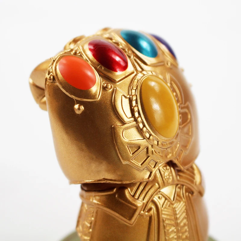 8 cm Marvel Avengers Super Hrdina Infinity War Rukavicu Thanos Rukavice Q Verzia PVC Akcie Obrázok Dekorácie Zber Model Hračka