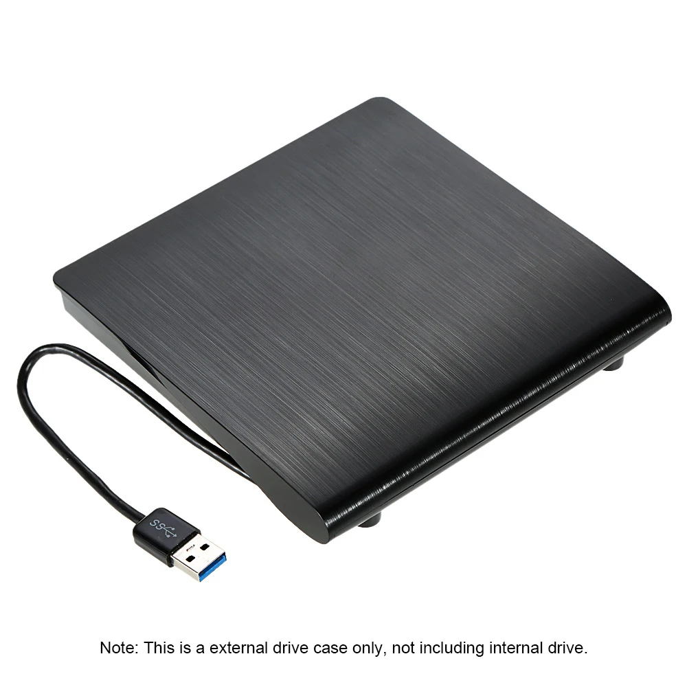 9.5 mm ODD HDD Externé Jednotky Optického Disku Prípade Box USB 3.0, SATA Vysokej Rýchlosti pre Macbook Windows PC, Notebook, CD/DVD-ROM Optické Bay