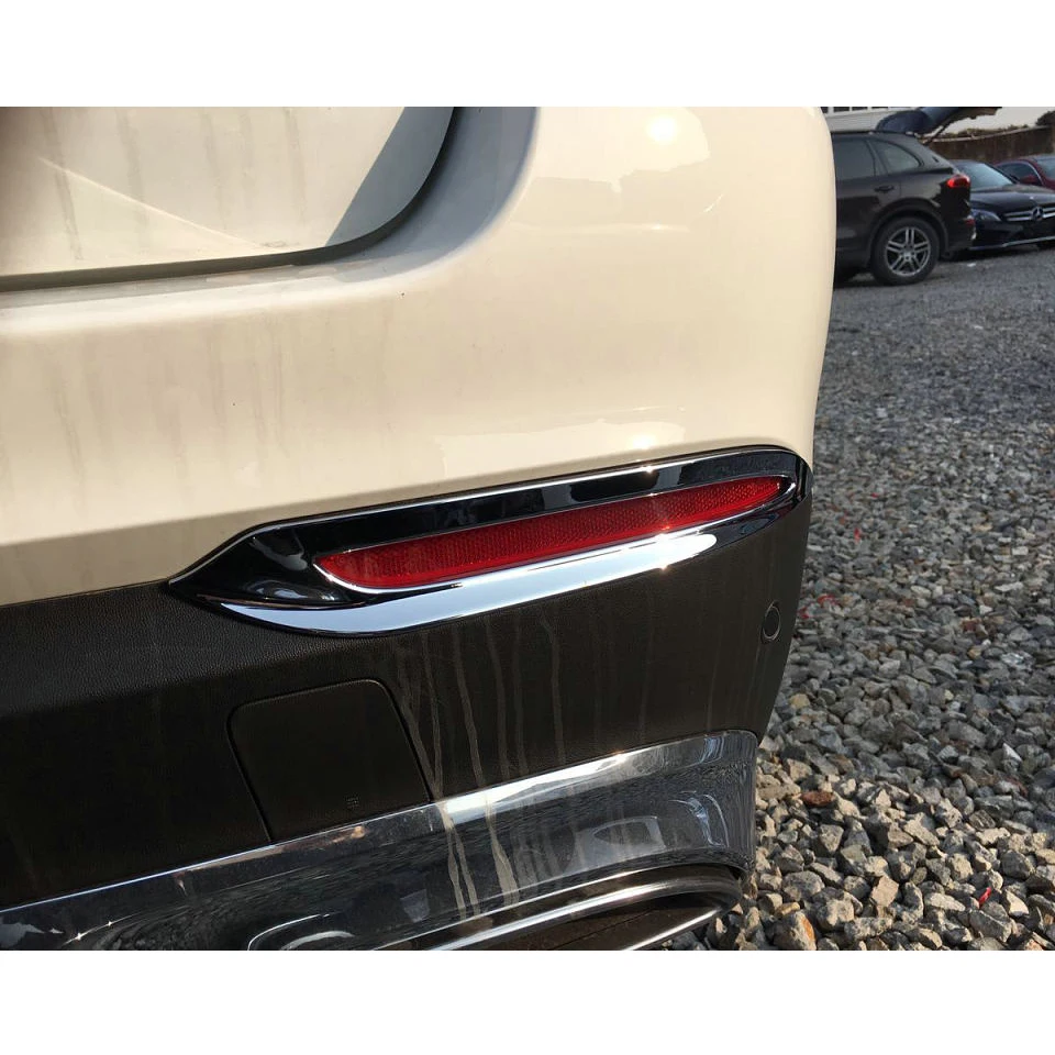 ABS Chrome Zadné Hmlové Svietidlo Kryt zadné Svetlo zadné svetlo Výbava Pre Mercedes Benz GLC X253 2016 2017 2018 2019