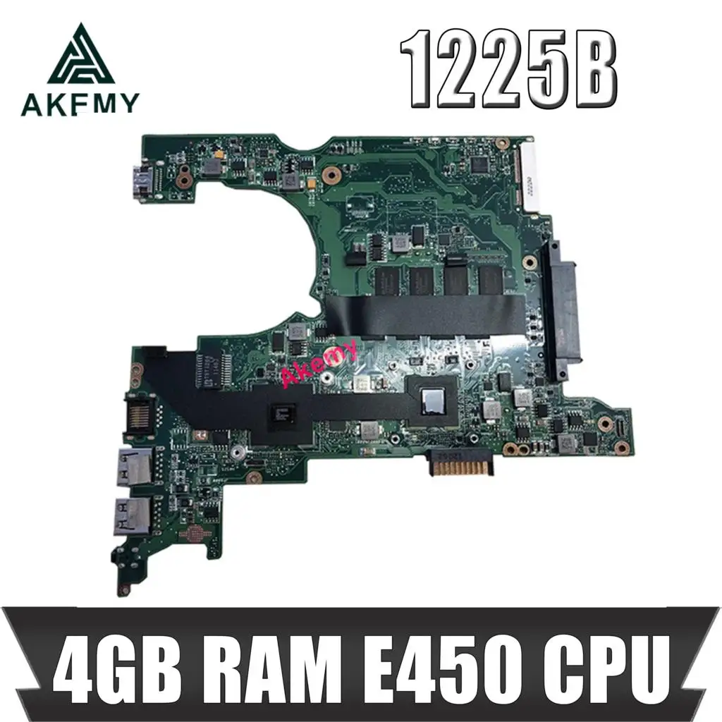 Akemy 1225B S 4GB RAM doske REV 2.0 Pre Asus 1225 1225B Notebook základná doska základná DOSKA Pracujúcich doprava zadarmo