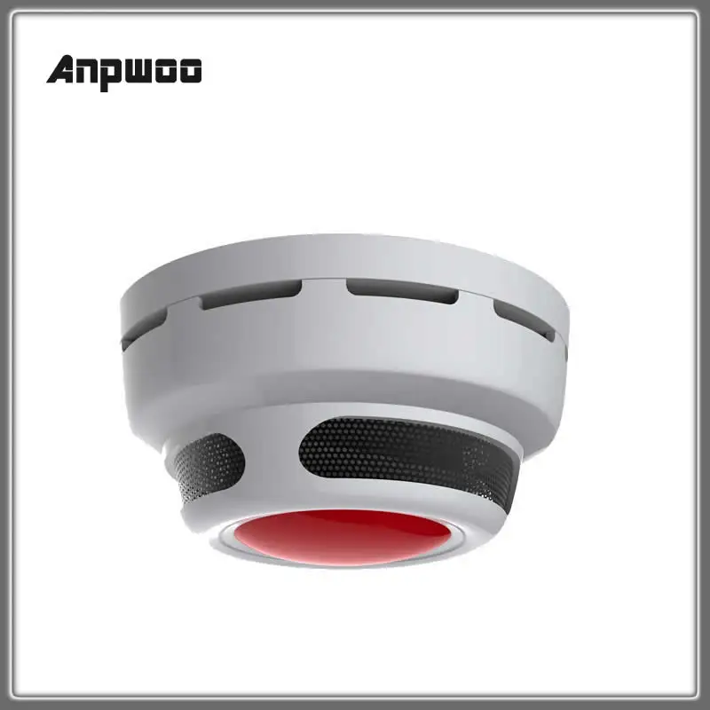 AL516 Detektor Dymu Požiarny Senzor Zvuku Flash Alarm Upozornenie Dymu Test Pre Vnútorné Home Safety Bezpečnosť