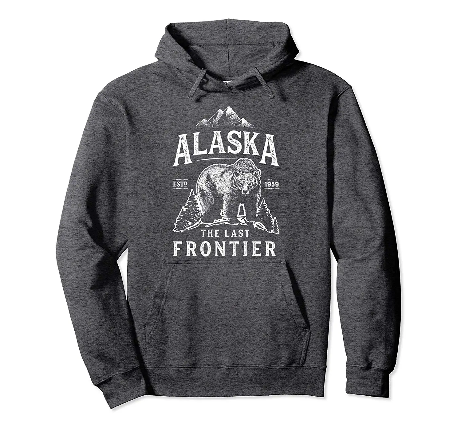 Alaska Hoodie Posledná Hranica Niesť Domov Muži Ženy Darčeky