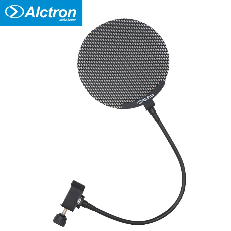 Alctron ma019B Nové kovové displeja mini pop filter pre Mikrofóny