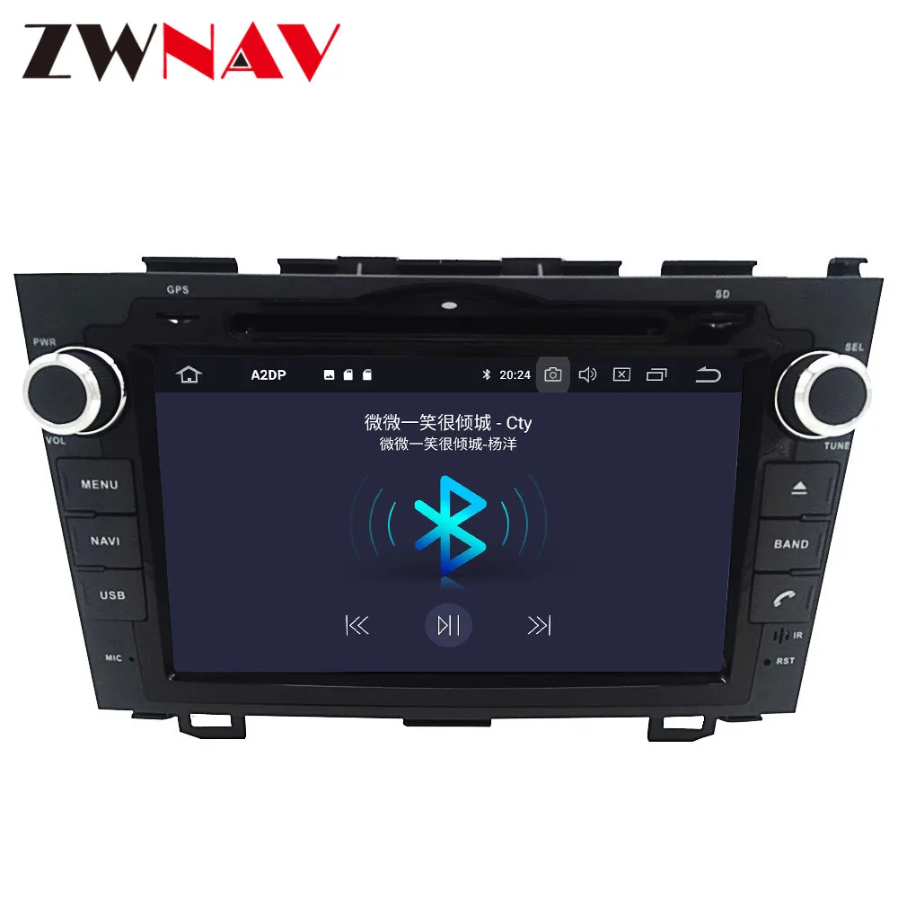 Android 10.0 4+64 G autorádia GPS Navigácia pre Honda CRV 2006-2011 auto Multimediálny Prehrávač, Rádio, video, stereo hlava jednotky dsp wifi