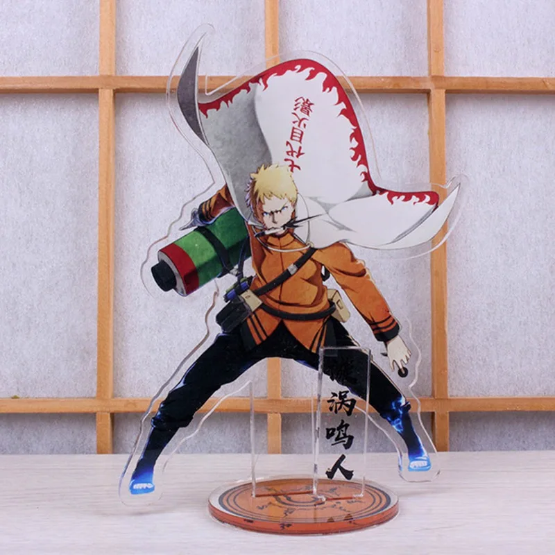 Anime Naruto Displej Akryl Akcie Stojan Obrázok Model Doska Japonský Kreslený Obrázok Ninja Kolekcia Šperkov Vianočný Darček