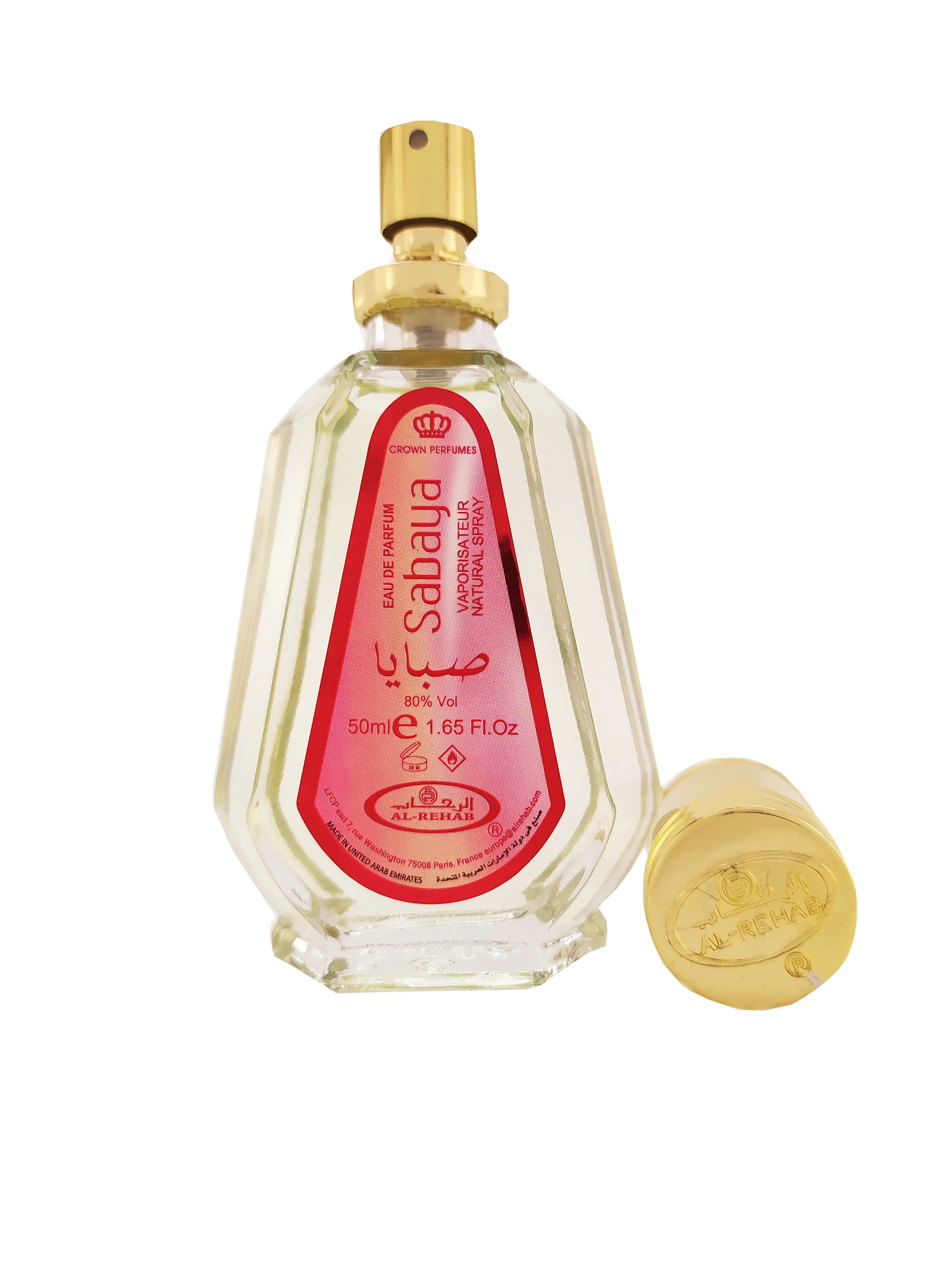 Arabské Eau de Parfum parfumérii vody originálne SAE Al Rehabilitačné Koruny Parfumy Sabaya Orientálne parfumy pre Ženy 50 ml