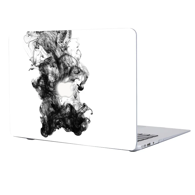 Atrament Umývanie Laku Plastové Hard Shell Notebooku puzdro pre Apple Nový Macbook Pro 13 15 2018 s Dotyk Bar mac book Air Retina 11 12 palec