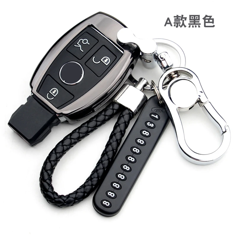 Auto kľúč, kryt keychain prípade na Mercedes benz CLS CLA GL R SLK AMG A B C trieda Diaľkové držiak na príslušenstvo