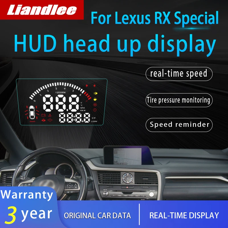 Auto Príslušenstvo, Head Up Displej HUD Pre Lexus RX 2018 2019 2020 Dataprojektor Displej Spotreba Detektor Alarm Systém