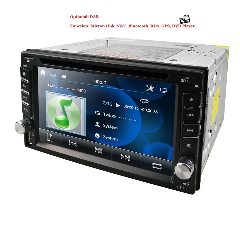 Autorádia GPS, DVD, SAT NAV BLUETOOTH USB TV pre NISSAN NAVARA D40 X-TRAIL XTRAIL volant ovládanie RDS 2DIN AUTO Monitor DAB+