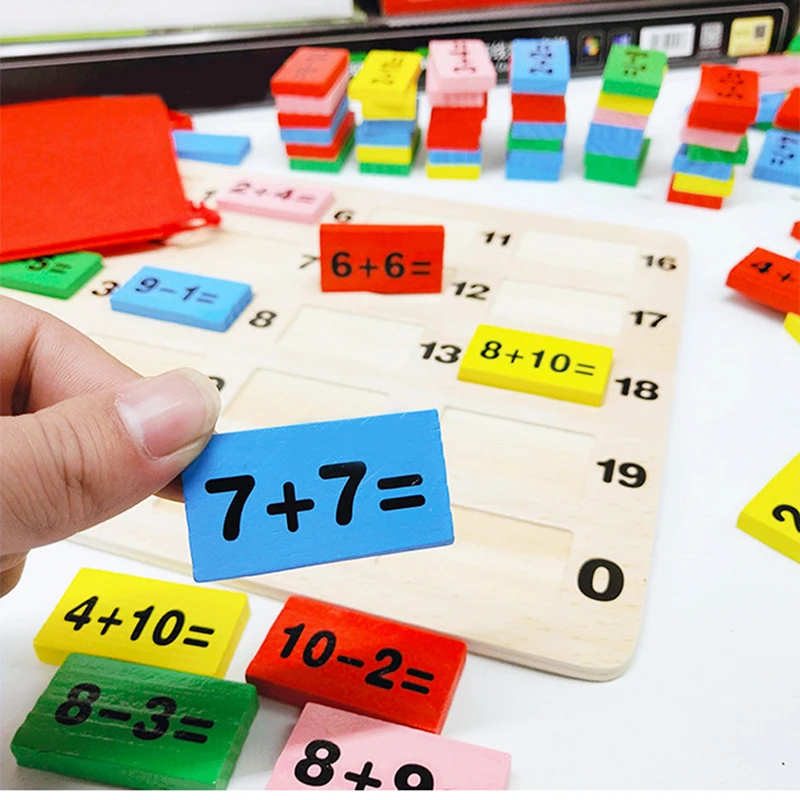 Baby Hračky Drevené Inteligencia Okrem Bloky Hračka Stavebné Bloky Pre Montessori Matematické Vzdelávanie Hračky Pre Deti Darček