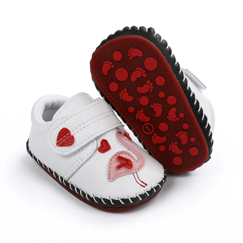 Batoľa Detská obuv PU Kožené Tenisky Dievčatá Chlapci Ručné Šitie Prewalker obuvi Novorodenca Non-slip Zapato Bebe 23