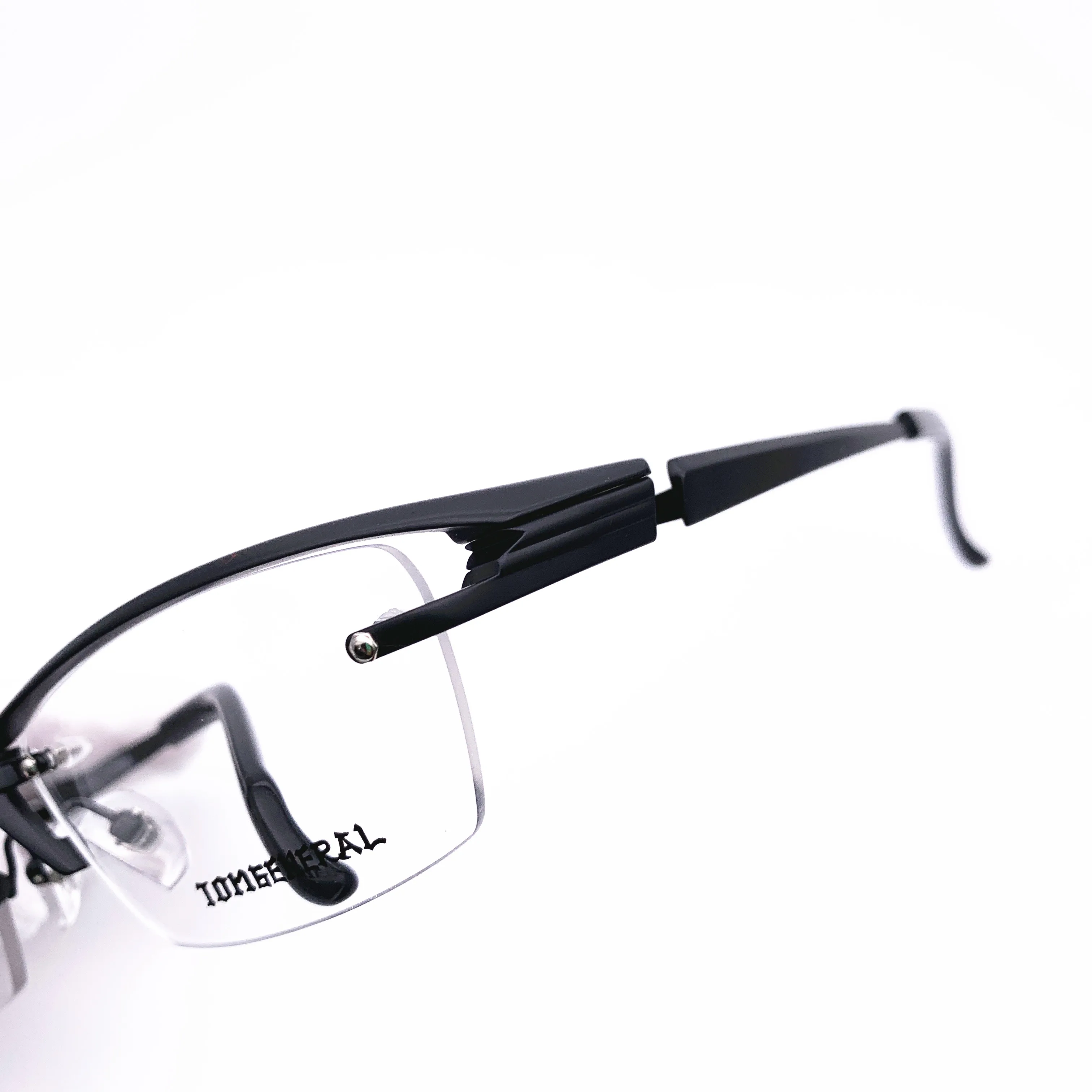 Belight Optické Japonsko Design Športové Titán Pol Bez Obrúčok Rám Mužov Predpis Semi Okuliare Retro Optické Okuliare 8050