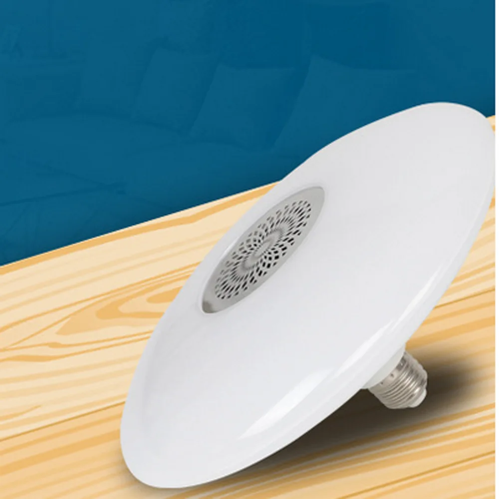 Bezdrôtové RGB Audio Svetlo E27 LED Stropné Svietidlo Žiarovka Bluetooth Reproduktor Domácej Strany Smart Led Svetlo, Hudobný Prehrávač S Diaľkovým ovládaním