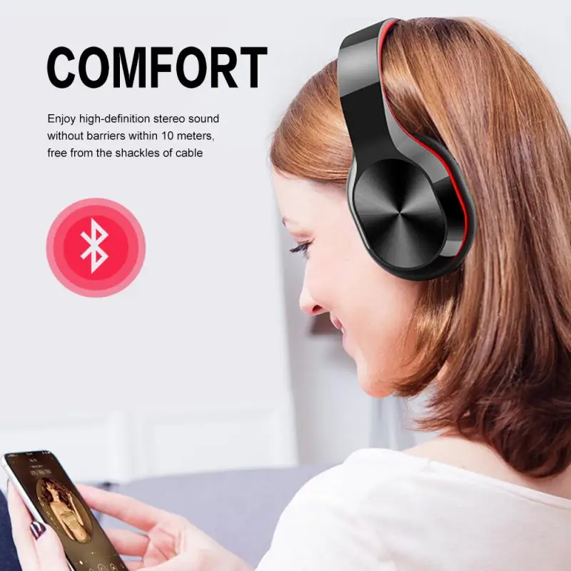 Bezdrôtové Slúchadlá Bluetooth Headset Slúchadlá Slúchadlá Slúchadlá Slúchadlá S Mikrofónom Pre PC, mobilný telefón, hudba