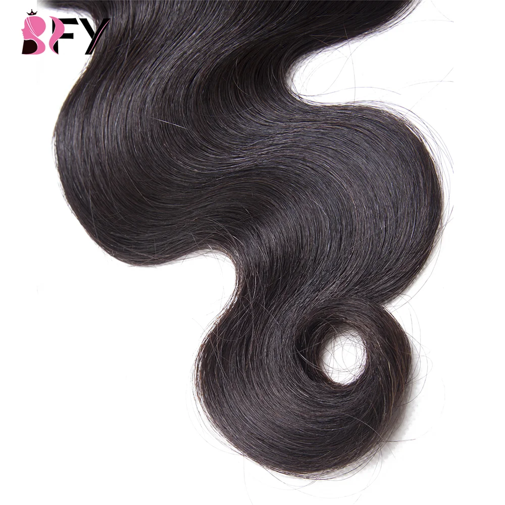BFY Peruánskej Vlasy Tela Vlna Zväzky Ľudské Vlasy, 3 Zväzky Ponuky Žiadny Remy Vlasy Rozšírenie Prirodzené Farby Vlasov Pre Ženy Čierna