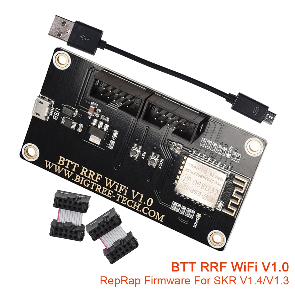 BIGTREETECH BTT RRF WiFi V1.0 Modul 3D Tlačiarne Diely Reprap Duet Firmware Adaptér Pre SKR V1.3 V1.4 Rada Firmware Bliká Príliš
