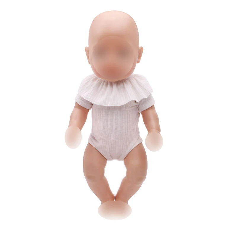 Bábiky oblečenie jednoduchý-kus 8 farieb plavky kombinézach fit 43 cm bábiky baby a 18-palcové Dievča, bábiky, príslušenstvo f227