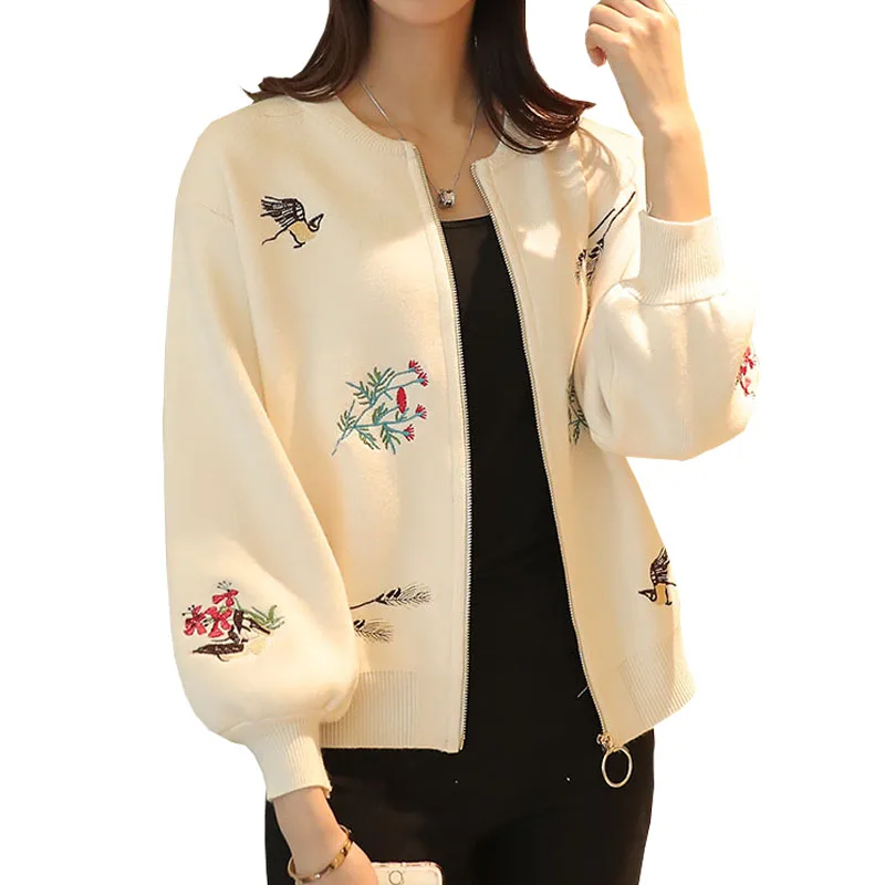 Cardigan jesenná bunda žena 2020 nový sveter kórejský krátkom odseku dlhý rukáv sveter voľné bunda pletený sveter