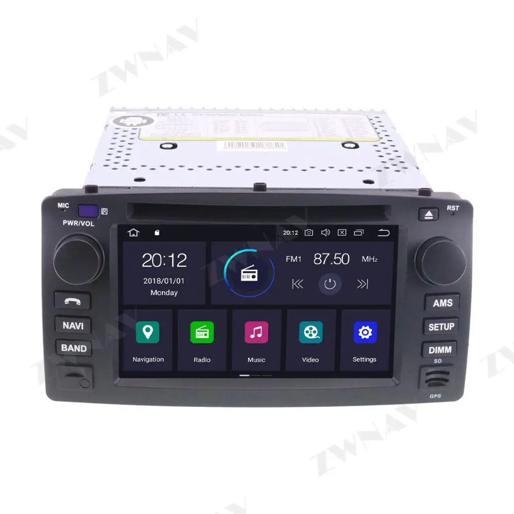 Carplay Pre Toyota Corolla EX 2001 2002 2003 2004 2005 2006 Android 10 Multimédiá GPS Navi Audio Stereo Rádio Rekordér Vedúci Jednotky