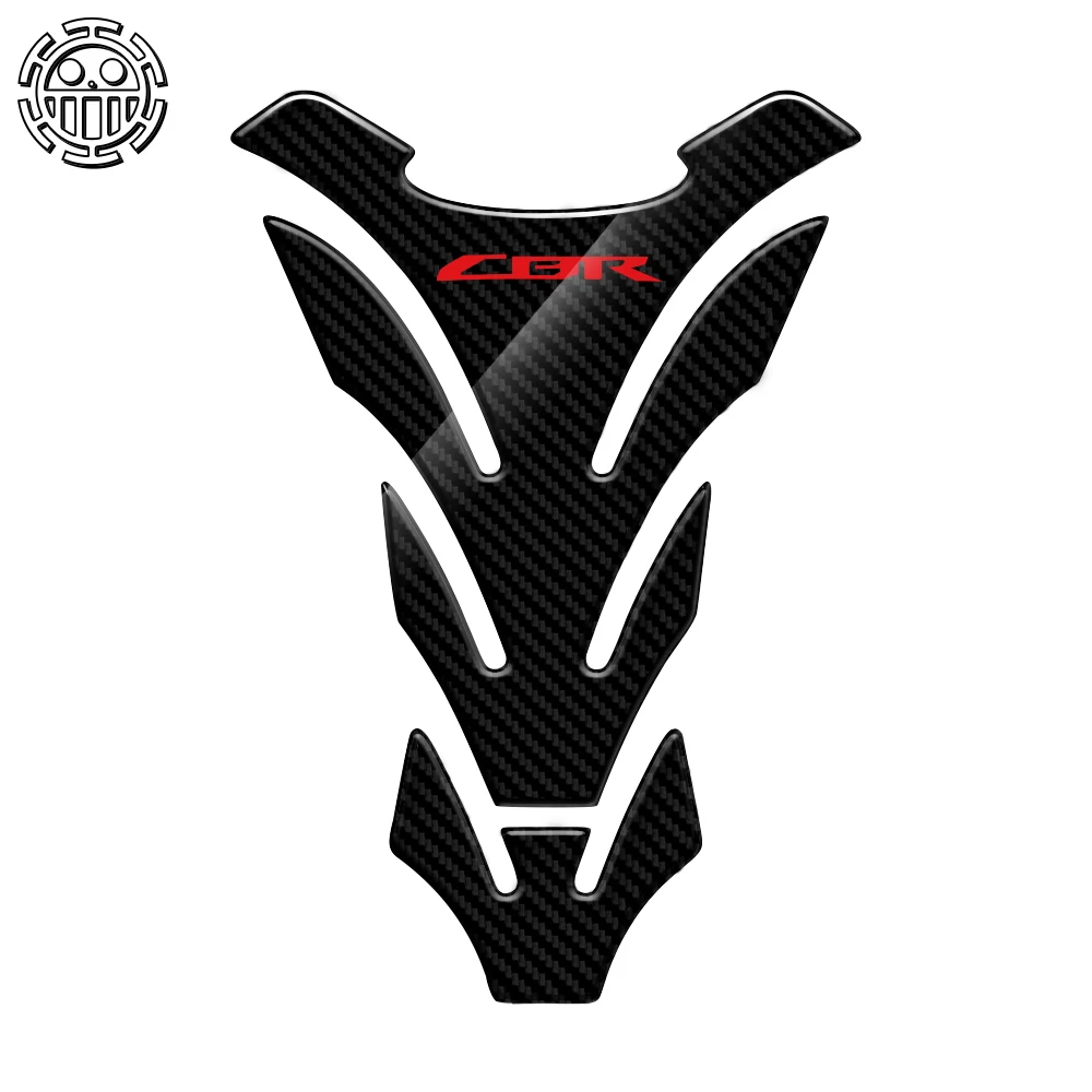 CBR nálepky Motocykel Tank Pad Chránič Nálepky Prípade pre Honda CBR 600 900 1000 Nádrž Nálepky, Nálepky 3D Carbon Look