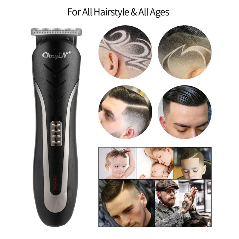 CkeyiN Mužov Elektrické Hair Clipper 3 V 1 Multifunkčné Vlasy Rezací Stroj Nabíjateľná Vlasov Zastrihávač Brady Nosa, Uši Holiaci Strojček