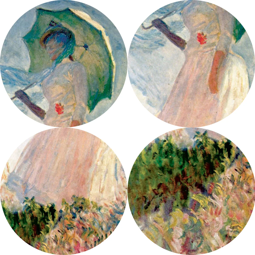 Claude Monet Žena S Parasol Wall Art Plátno Reprodukcií Obrazov Slávneho Impresionistického Plátno Umenie Výtlačkov Domáce Dekorácie