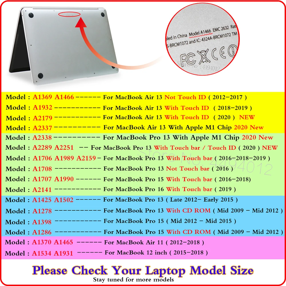 Crystal Pevný obal pre Macbook Pro 13 Prípade Dotyk Bar Kryt Pro 16 12 15 11 Palcový Prípade pre Macbook Air 13 M1 2020 Prípade A2179 Funda