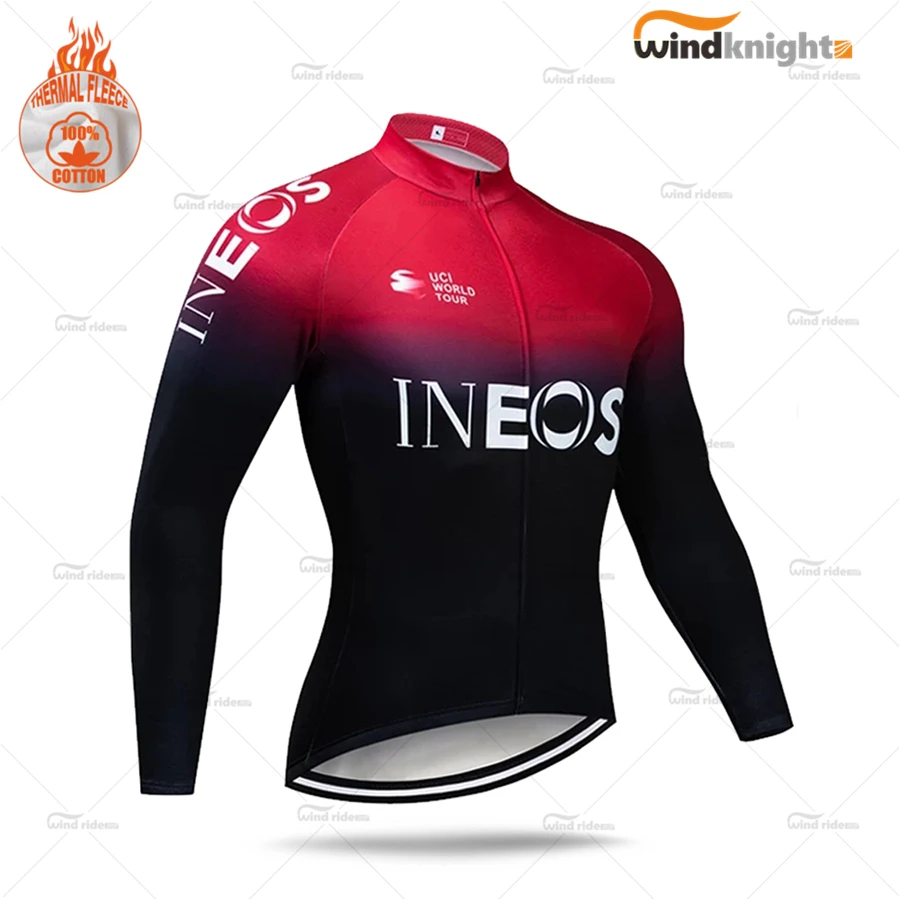 Cyklistické Oblečenie Zimné Long Sleeve Jersey Pro Team Mtb Thermal Fleece Jednotné Požičovňa Udržať Teplý Odev